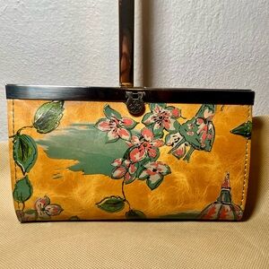 NWT Patricia Nash Leather Cauchy Wallet Beautiful Girl